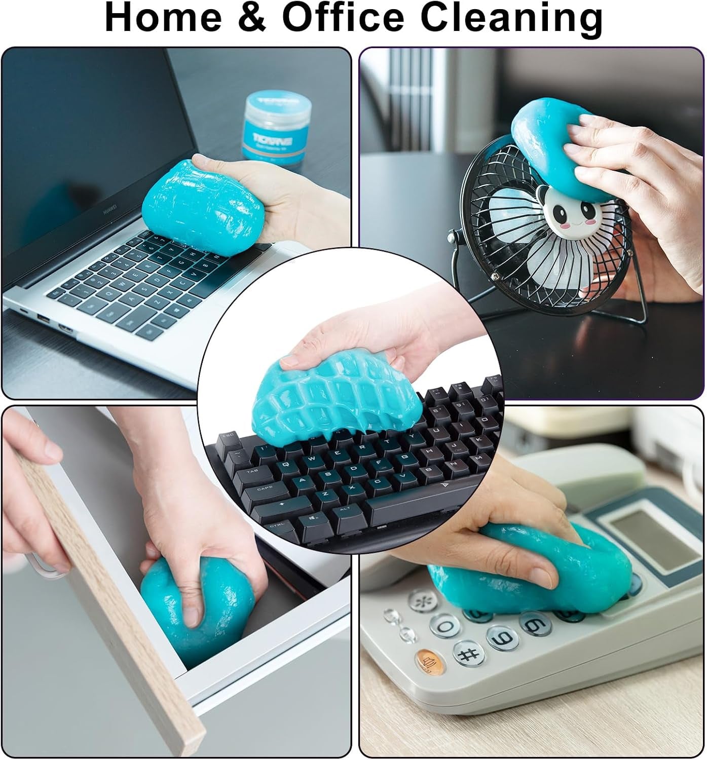 Keyboard Cleaning Gel Car Cleaning Putty Slime Cleaner Detailing Gel Universal Dust Cleaner for Laptop, Printer, Camera, Remote Control (90G) | Detailing Gel Detailing Gel Universal Dust Cleaner for Laptop, Printer, Camera, Remote Control (90G)