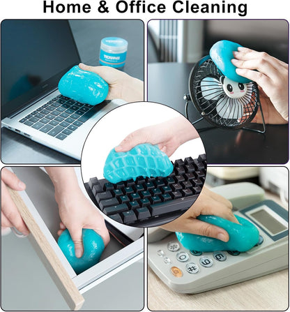 Keyboard Cleaning Gel Car Cleaning Putty Slime Cleaner Detailing Gel Universal Dust Cleaner for Laptop, Printer, Camera, Remote Control (90G) | Detailing Gel Detailing Gel Universal Dust Cleaner for Laptop, Printer, Camera, Remote Control (90G)