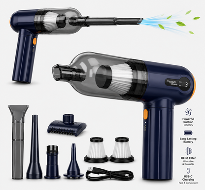 TurboVac Pro™ - Cordless Handheld Vacuum 2.0