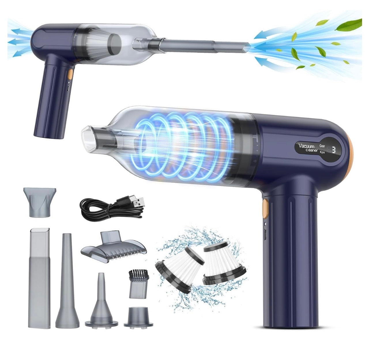 TurboVac Pro™ - Cordless Handheld Vacuum 2.0