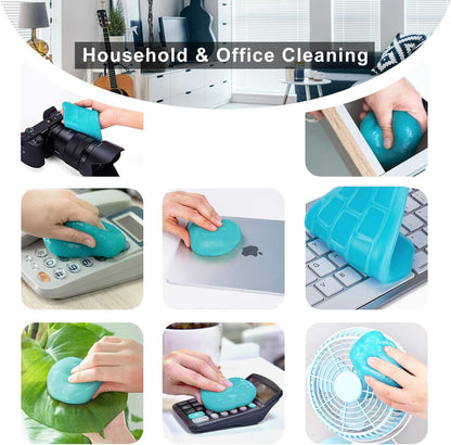 Keyboard Cleaning Gel Car Cleaning Putty Slime Cleaner Detailing Gel Universal Dust Cleaner for Laptop, Printer, Camera, Remote Control (90G) | Detailing Gel Detailing Gel Universal Dust Cleaner for Laptop, Printer, Camera, Remote Control (90G)